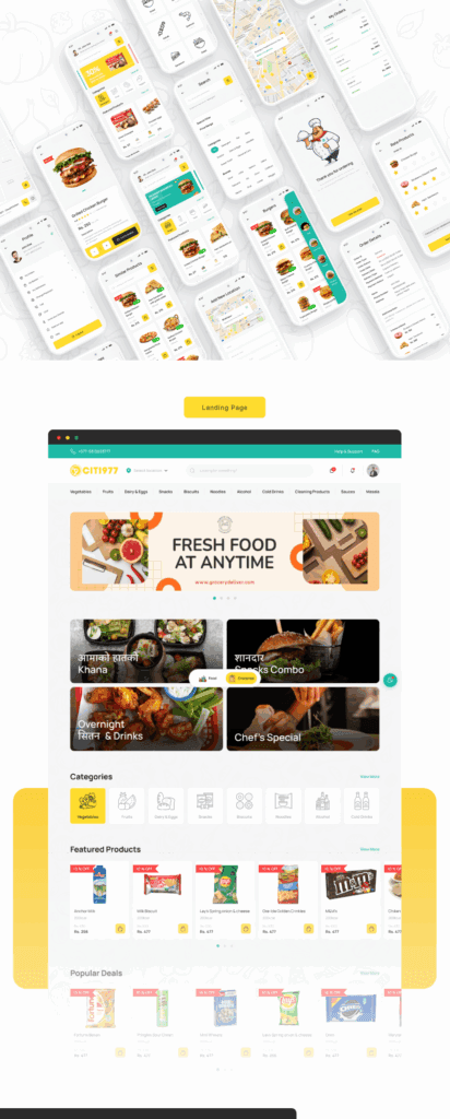 Citi977 – Food & Grocery Delivery screenshot
