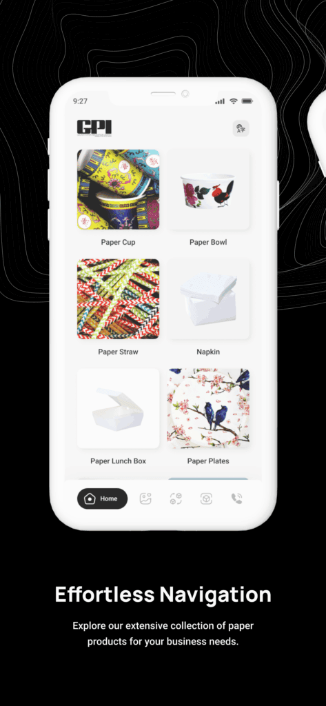 Galaxy Paper Innovation – e-Catalogue screenshot